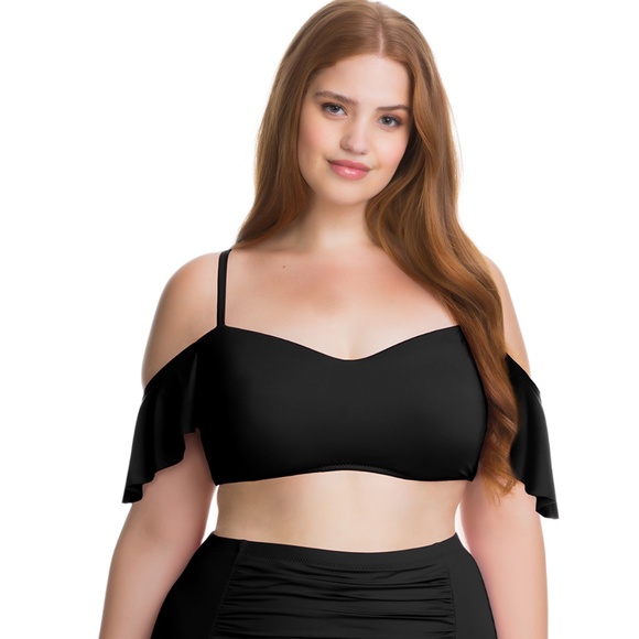 Becca ETC Swim Color Splash Top (size 0X) NWT - Picture 1 of 5